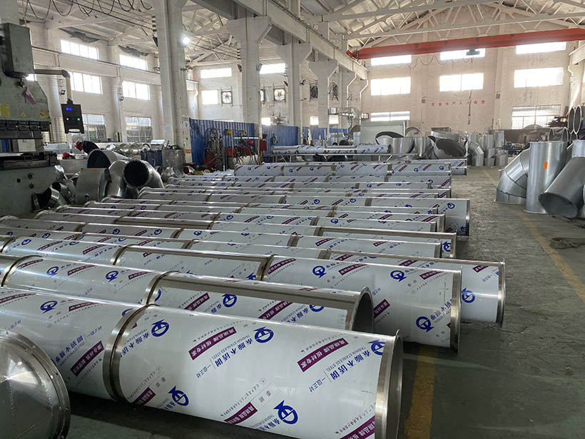 兩通金屬科技淺談：鍍鋅螺旋風(fēng)管之間是怎么連接的